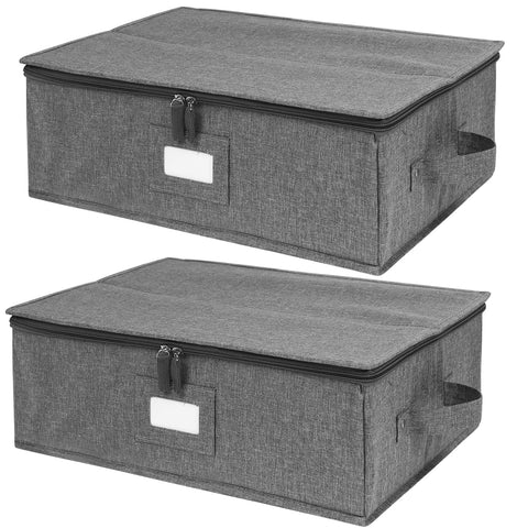 popoly front view gray case protecting platters