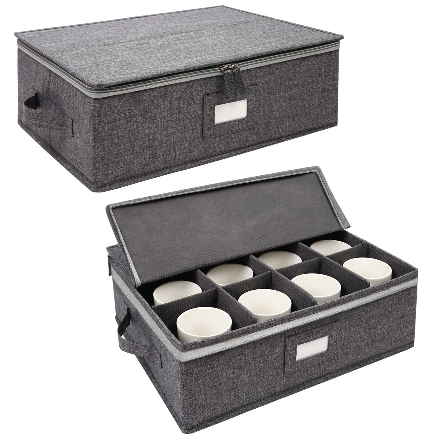 popoly front view closed box showing neat stackable protection