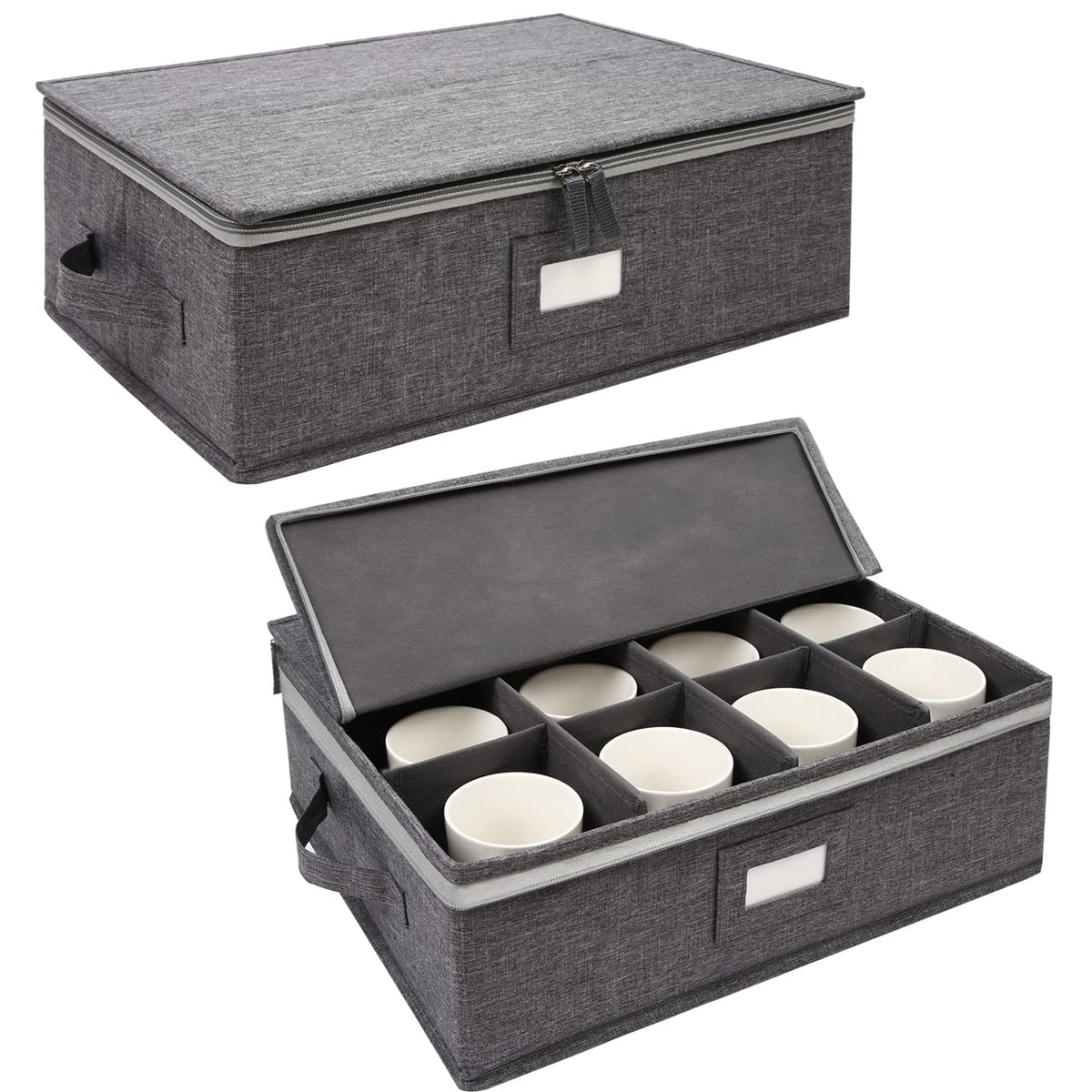 popoly front view closed box showing neat stackable protection