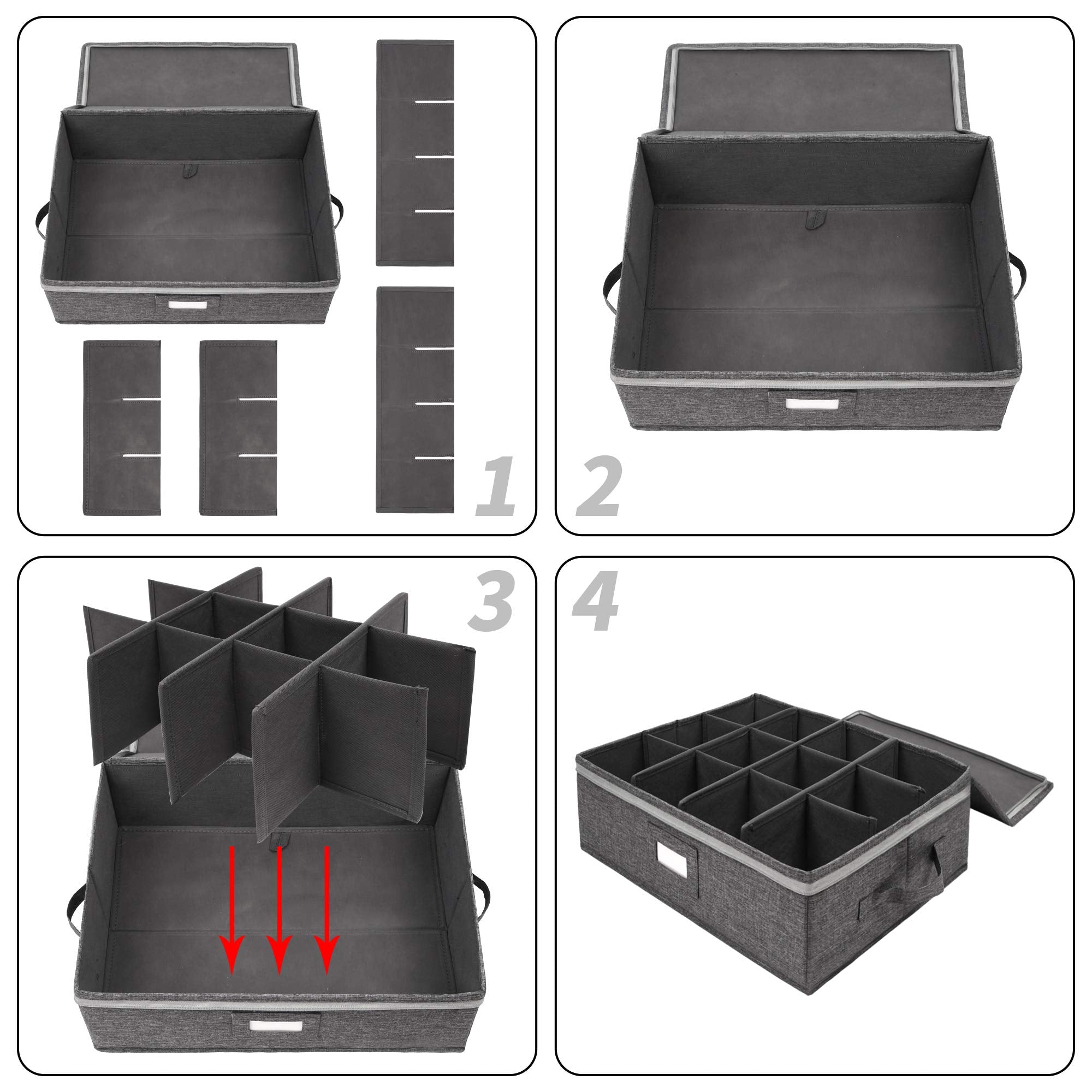 popoly lifestyle kitchen shelf showing tidy, dustproof storage