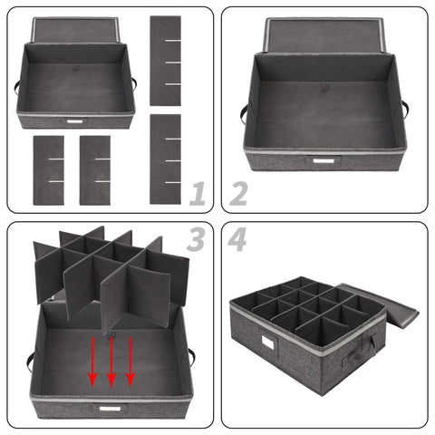 popoly lifestyle kitchen shelf showing tidy, dustproof storage