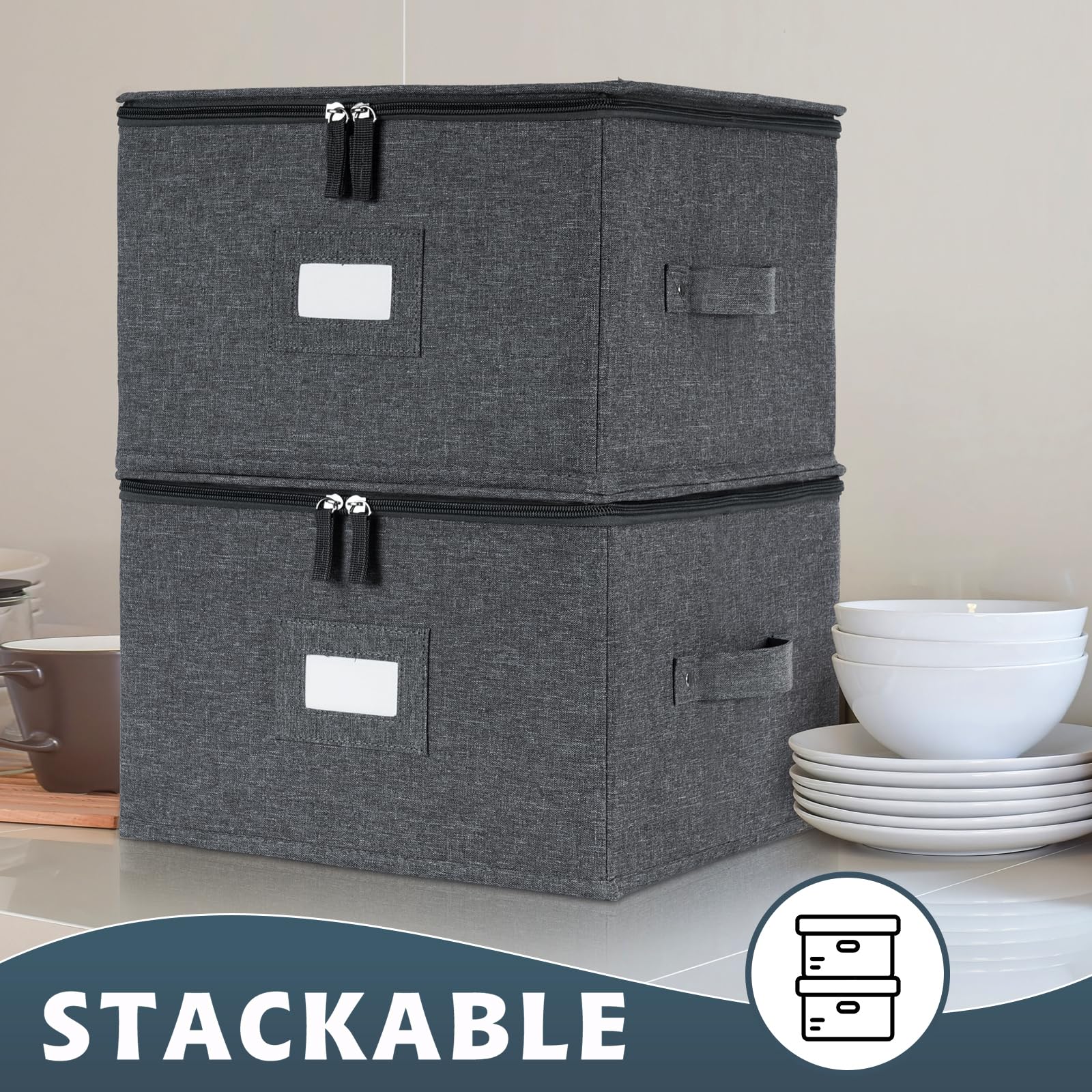 popoly open with plates inside demonstrating protective storage and dust prevention