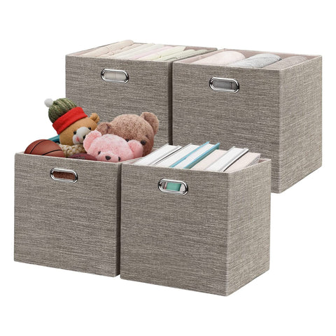 Posprica front view showing neat set of four coffee storage cubes and durable look
