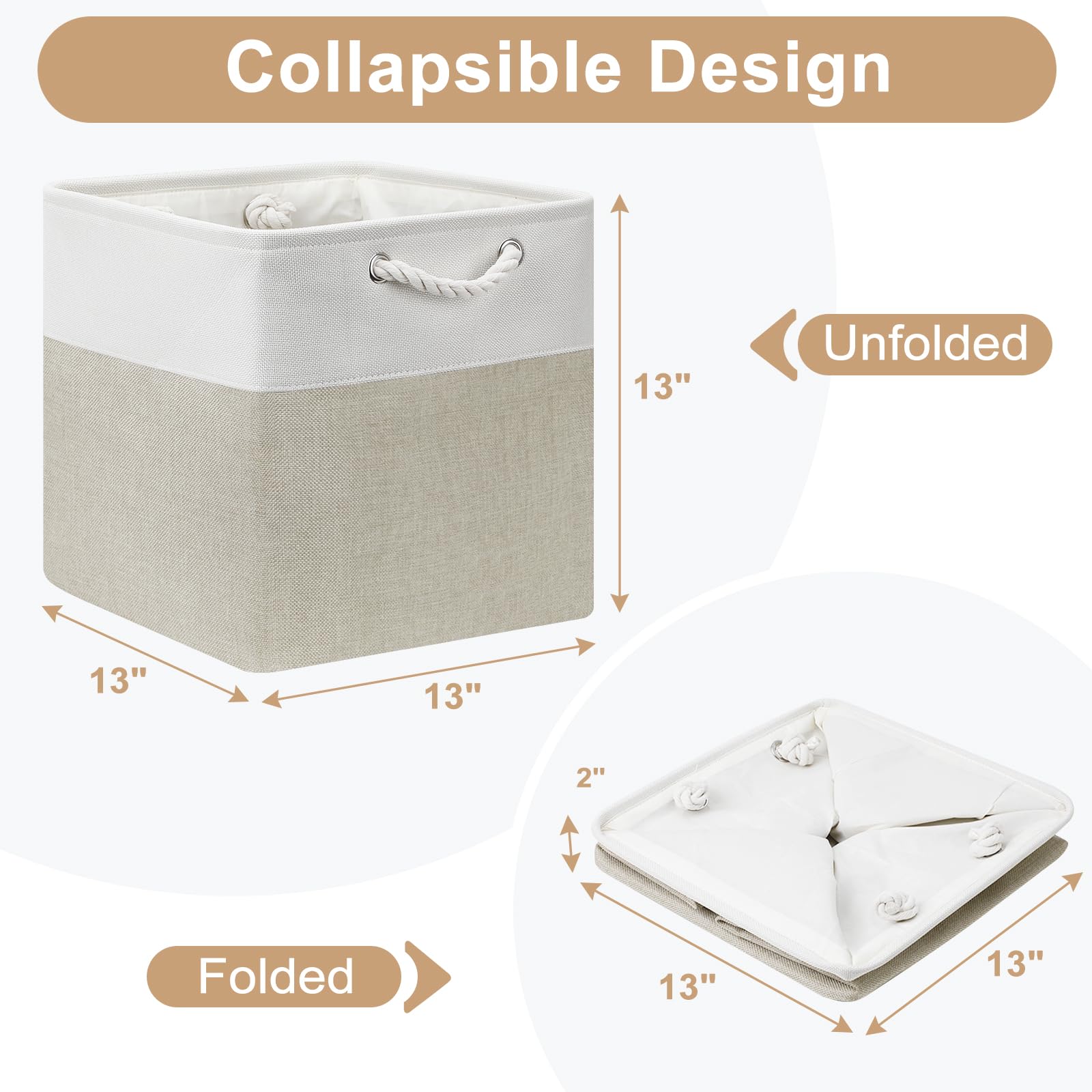 Posprica close-up of metal rim top preserving cube shape for organized shelves