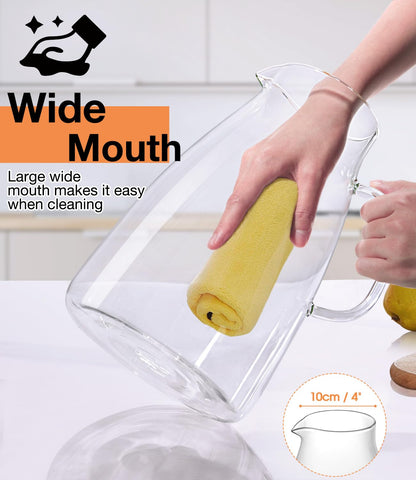 Potdoctor wide mouth top view showing easy cleaning access and fast refilling advantage