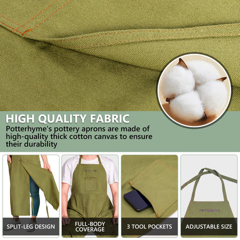 Potterhyme leg strap and split panels securing coverage while moving