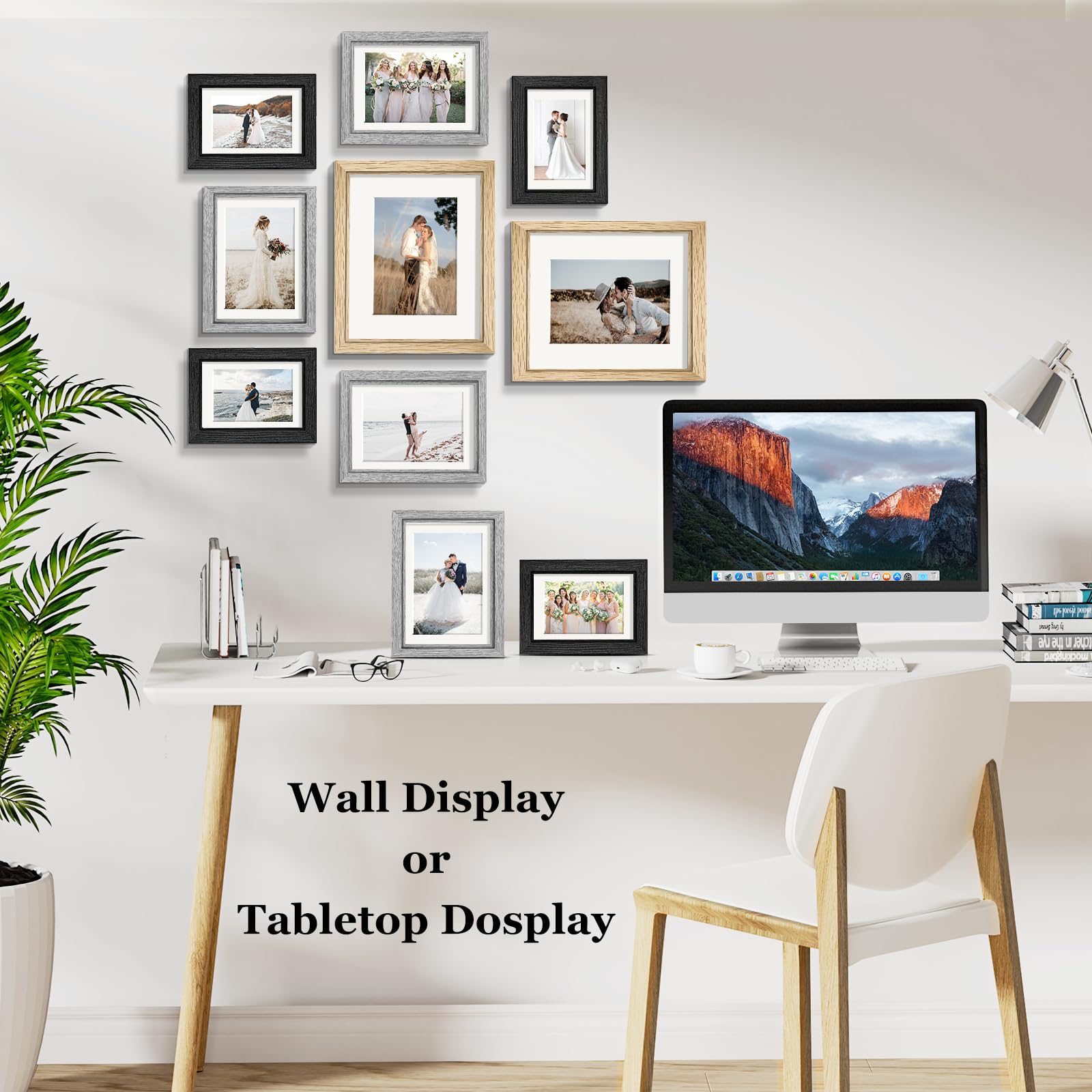 Povrgive spring-loaded back system demonstrating quick, tool-free photo changes