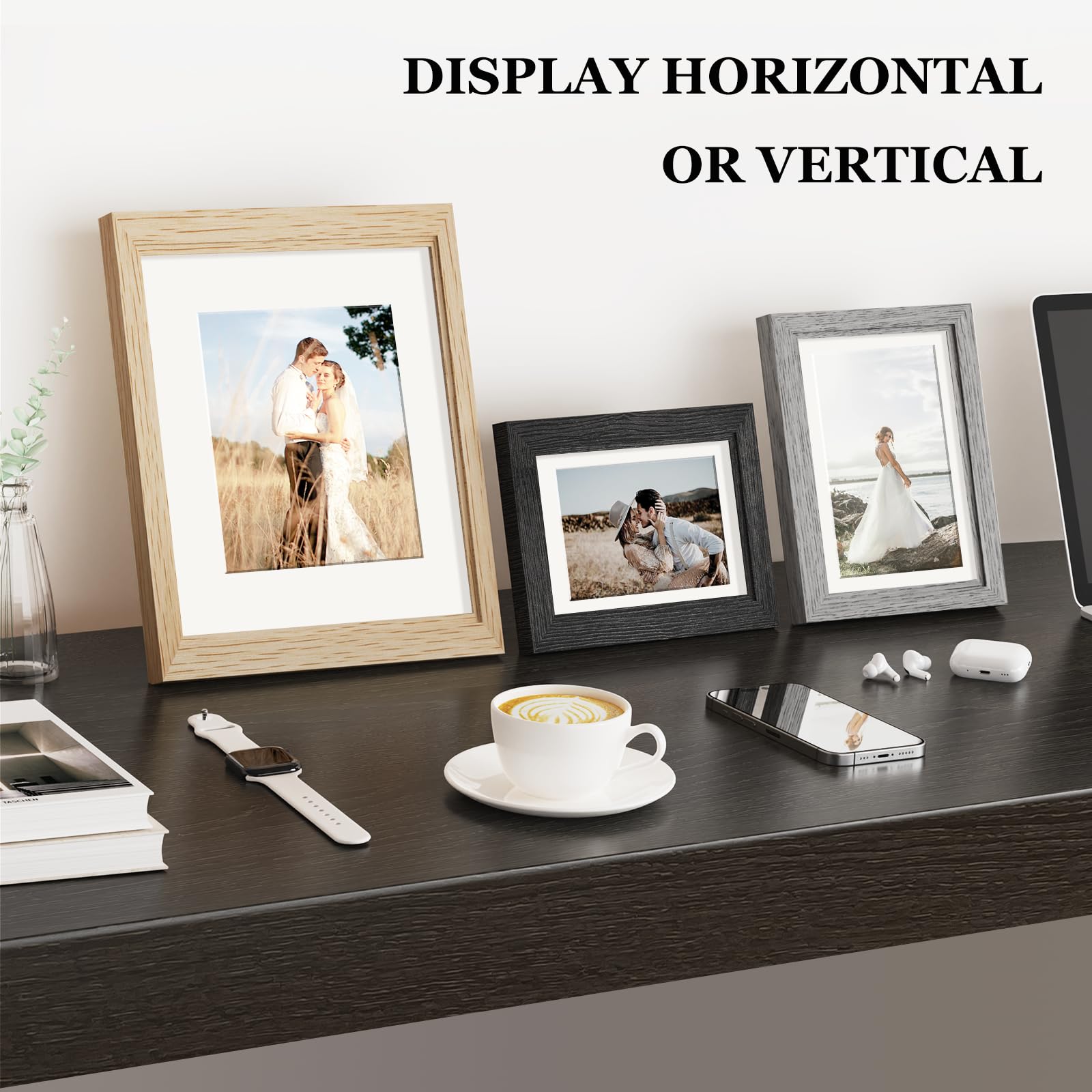Povrgive tabletop display in a living room adding cohesive decor and warmth