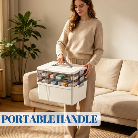 Povtulu side view with handle being carried, illustrating portability between rooms