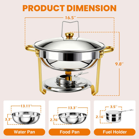 POWERFUEL serving tongs displayed next to food pan for coordinated serving