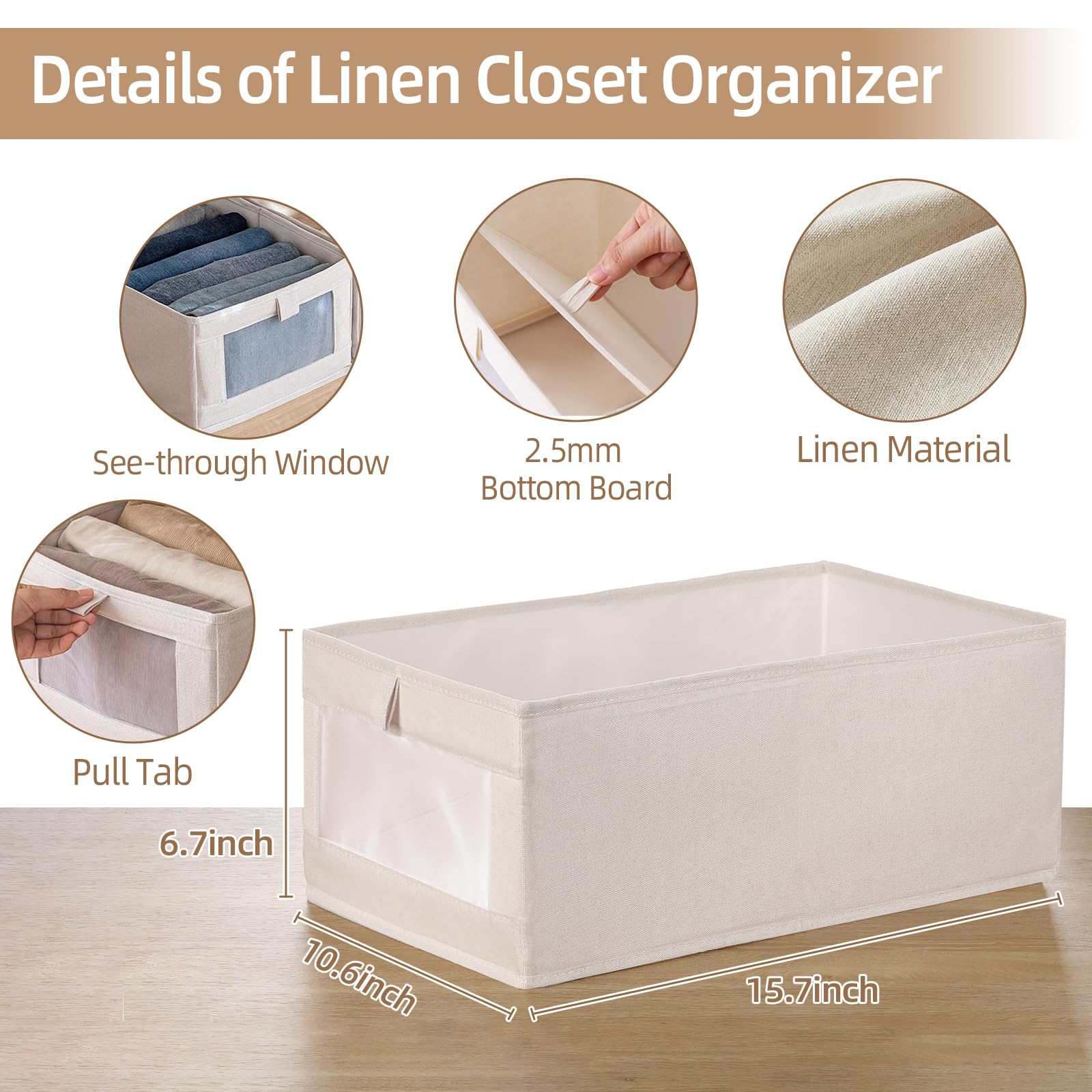 Pradnel clear window detail for quick content identification benefit