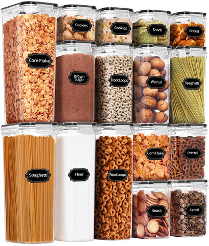 PRAKI front view showing full 16-piece set and labels, organized benefit