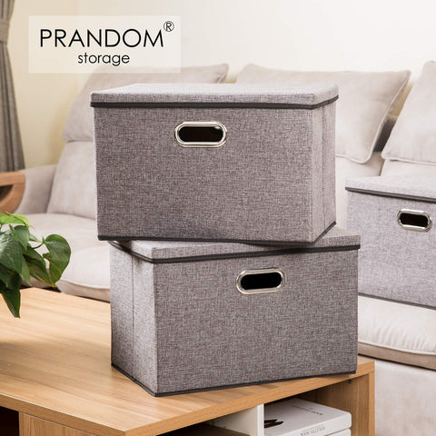 PRANDOM close-up of linen blend texture highlighting fabric finish and durable look