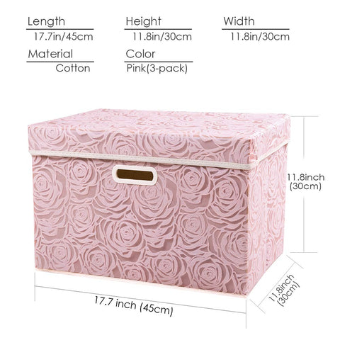 PRANDOM folded flat boxes saving closet space when not in use