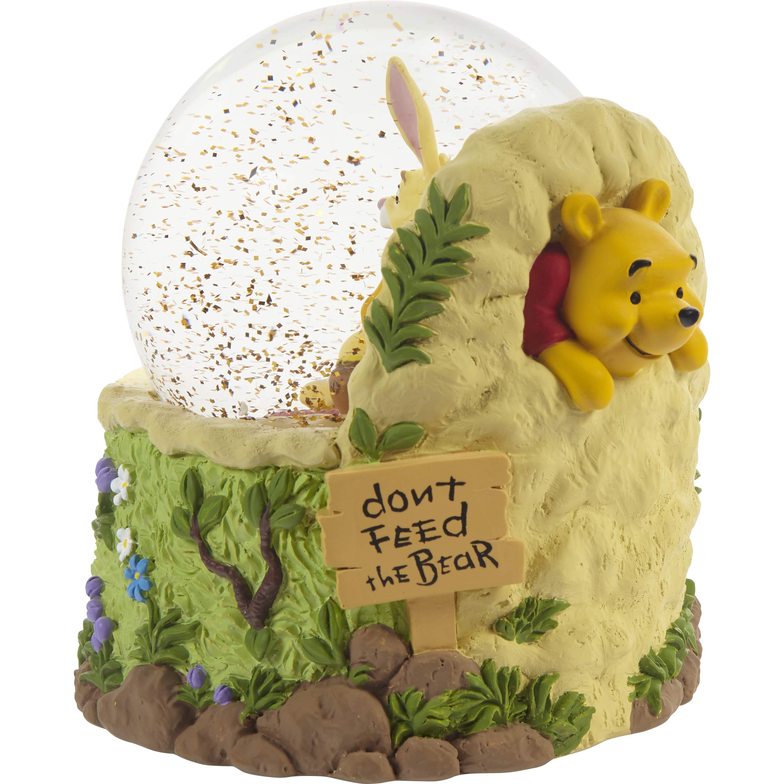 Precious Moments close-up of hand-painted Pooh details highlighting craftsmanship