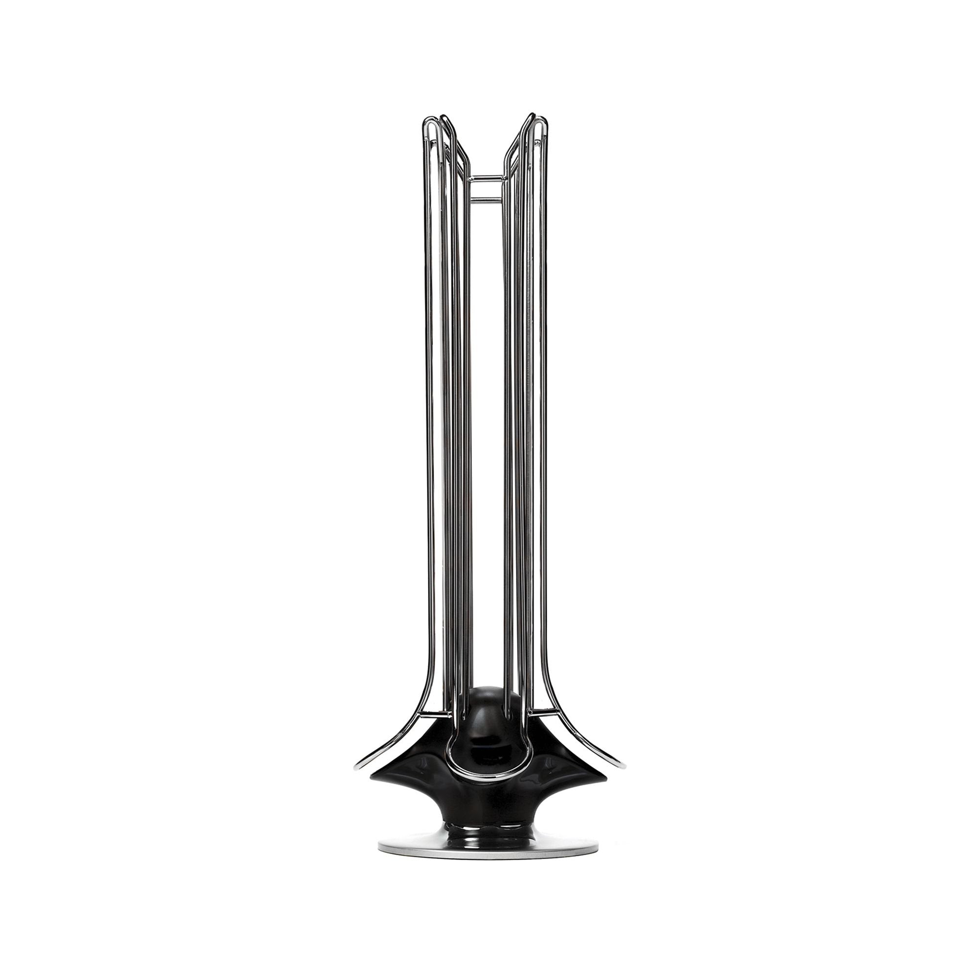Prepara carousel close-up of bottom dispensing access demonstrating easy single-pod removal