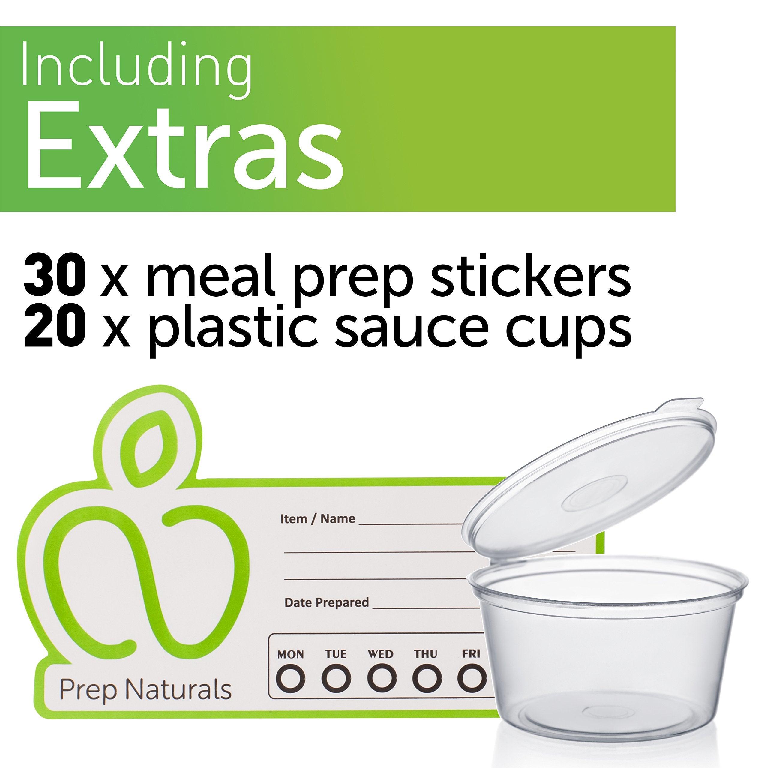 PrepNaturals close-up of borosilicate glass edge showing durable, non-staining surface benefit