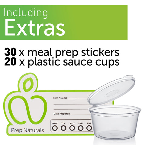 PrepNaturals close-up of borosilicate glass edge showing durable, non-staining surface benefit