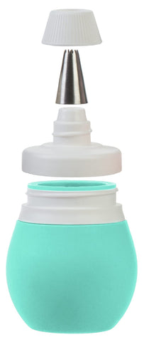 PREPWORKS kit next to measuring cup showing 3/4 cup capacity for portioning