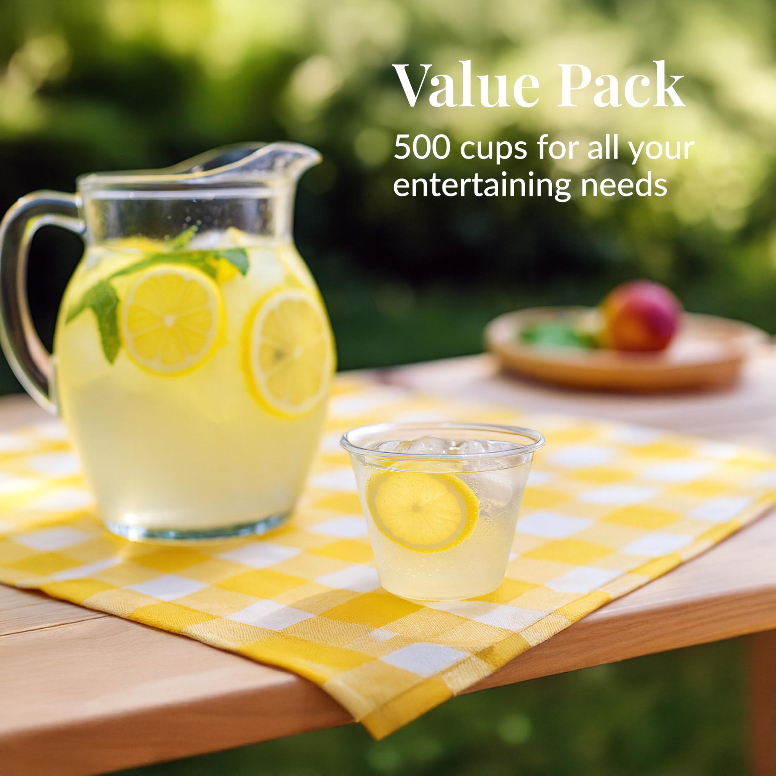 Prestee stacked cups scale comparison illustrating compact storage