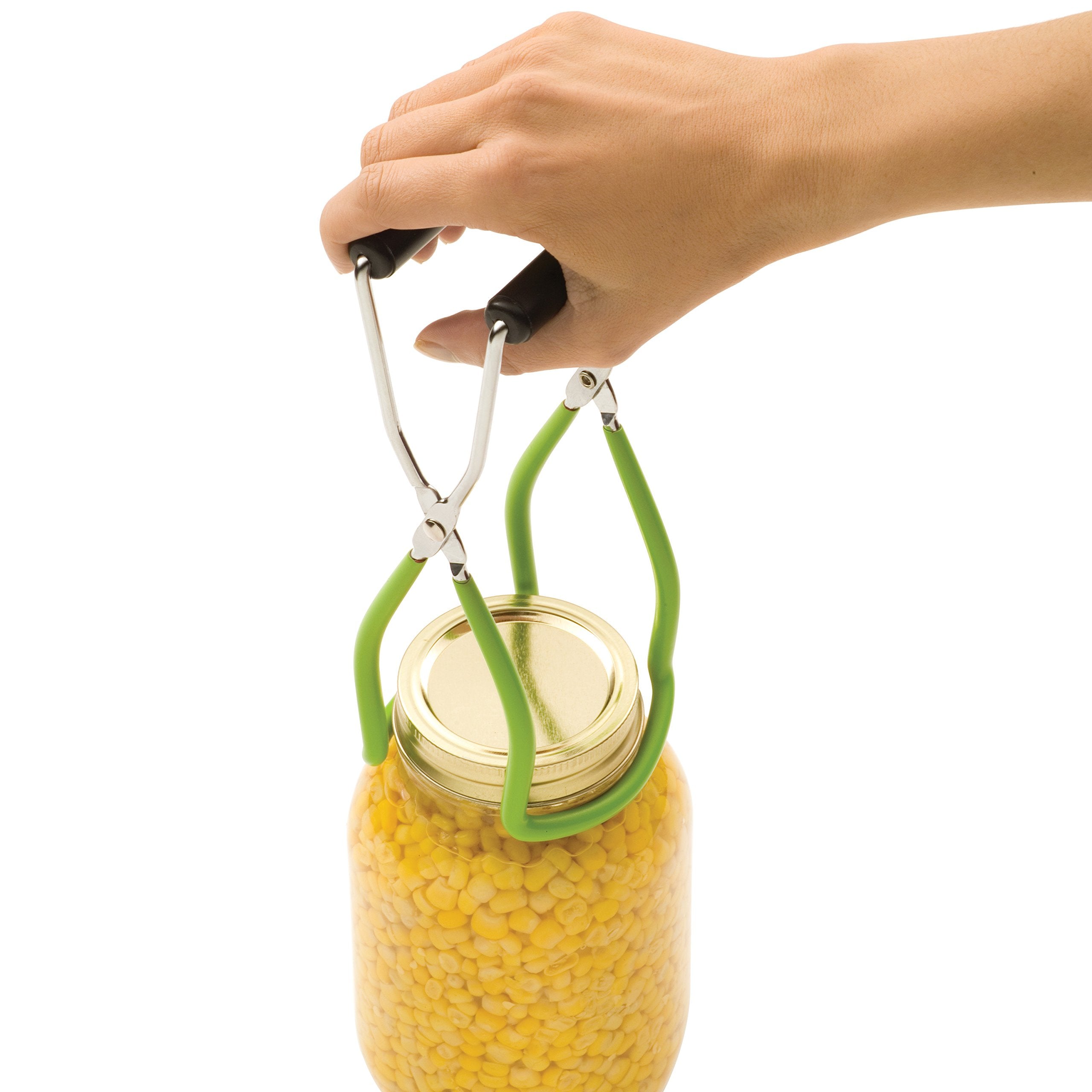 Presto funnel showing wide and regular mouth fit for tidy jar filling
