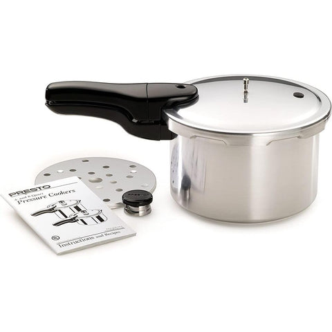 Presto close-up of polished aluminum surface highlighting texture and easy cleaning benefit