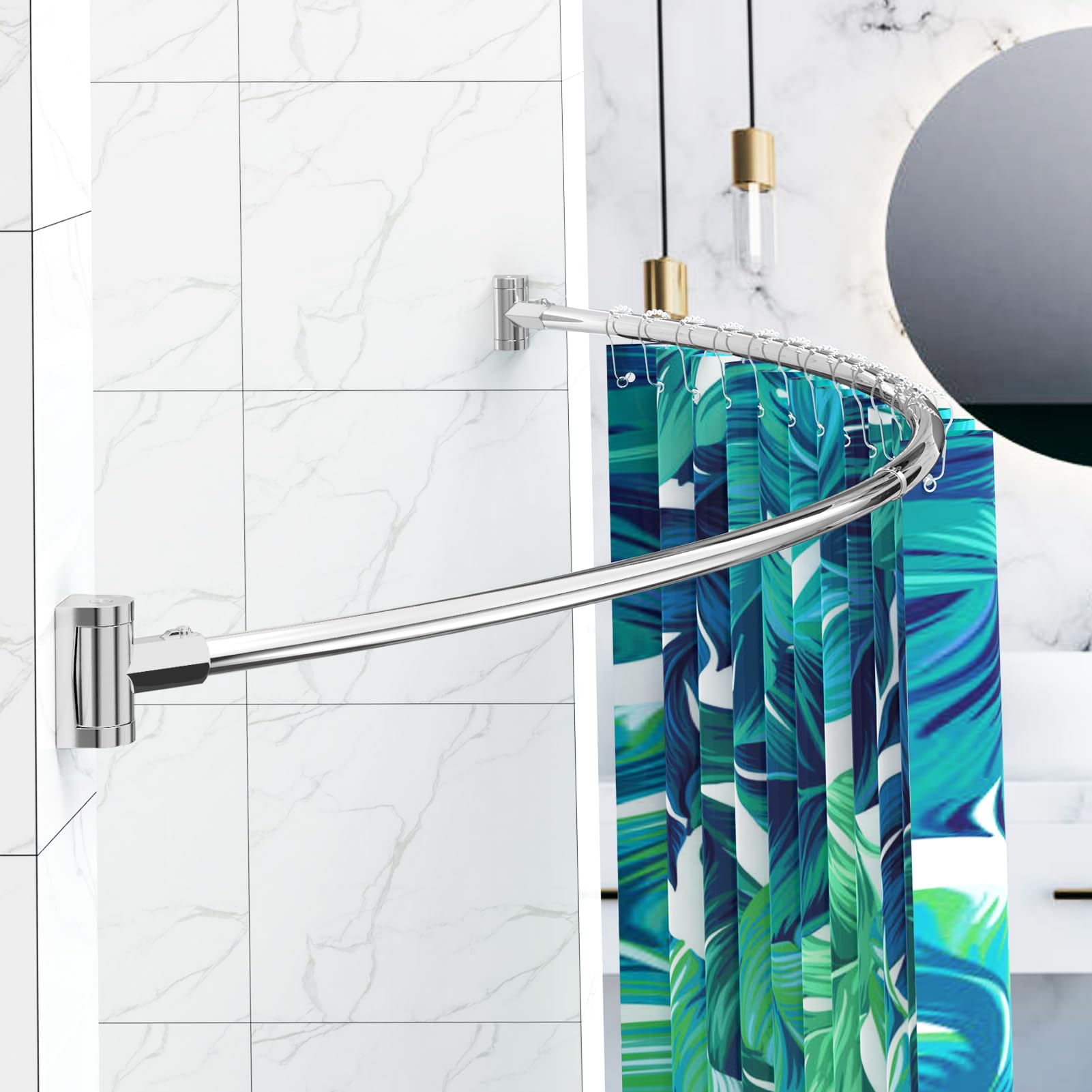 PrettyHome included screws and anchors for secure wall mounting