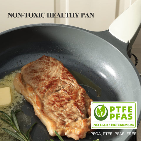 PRICUSIS stainless base close-up proving induction compatibility and stability