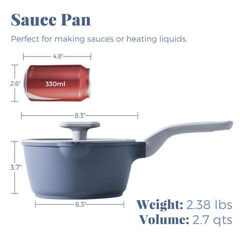 PRICUSIS ceramic coating close-up highlighting easy-release cooking surface