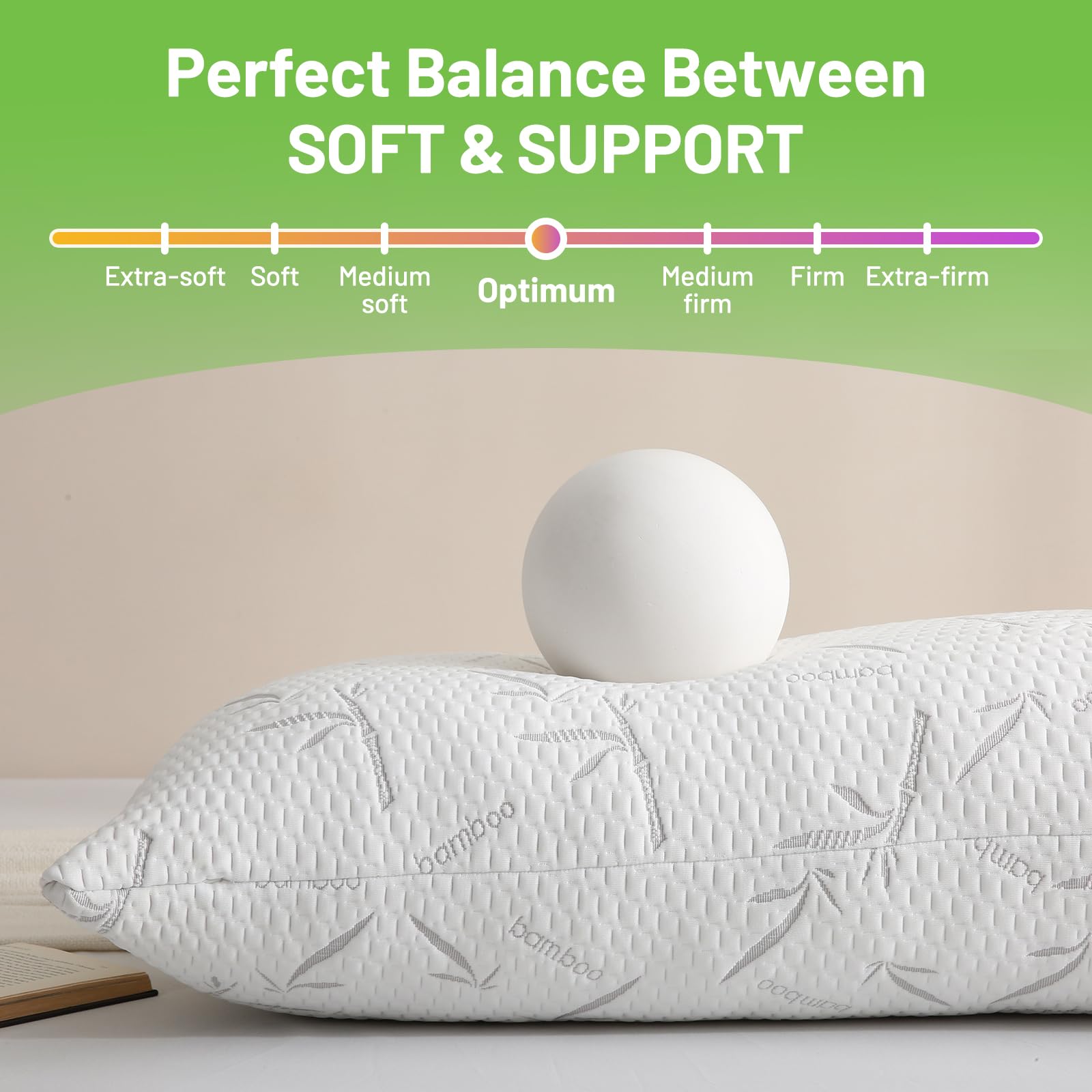 Primesoft vacuum-packed pillow during unboxing illustrating expansion and recovery process
