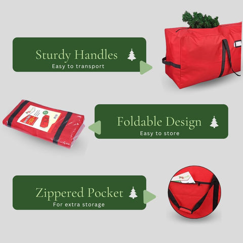 Primode exterior zip pocket storing accessories neatly