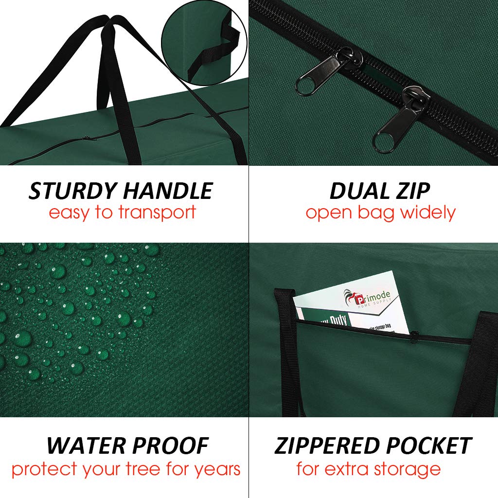 Primode bag open with full-length zipper for easy loading and unloading