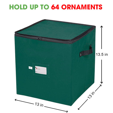 Primode size comparison beside hands showing compact 13.5-inch cube portability