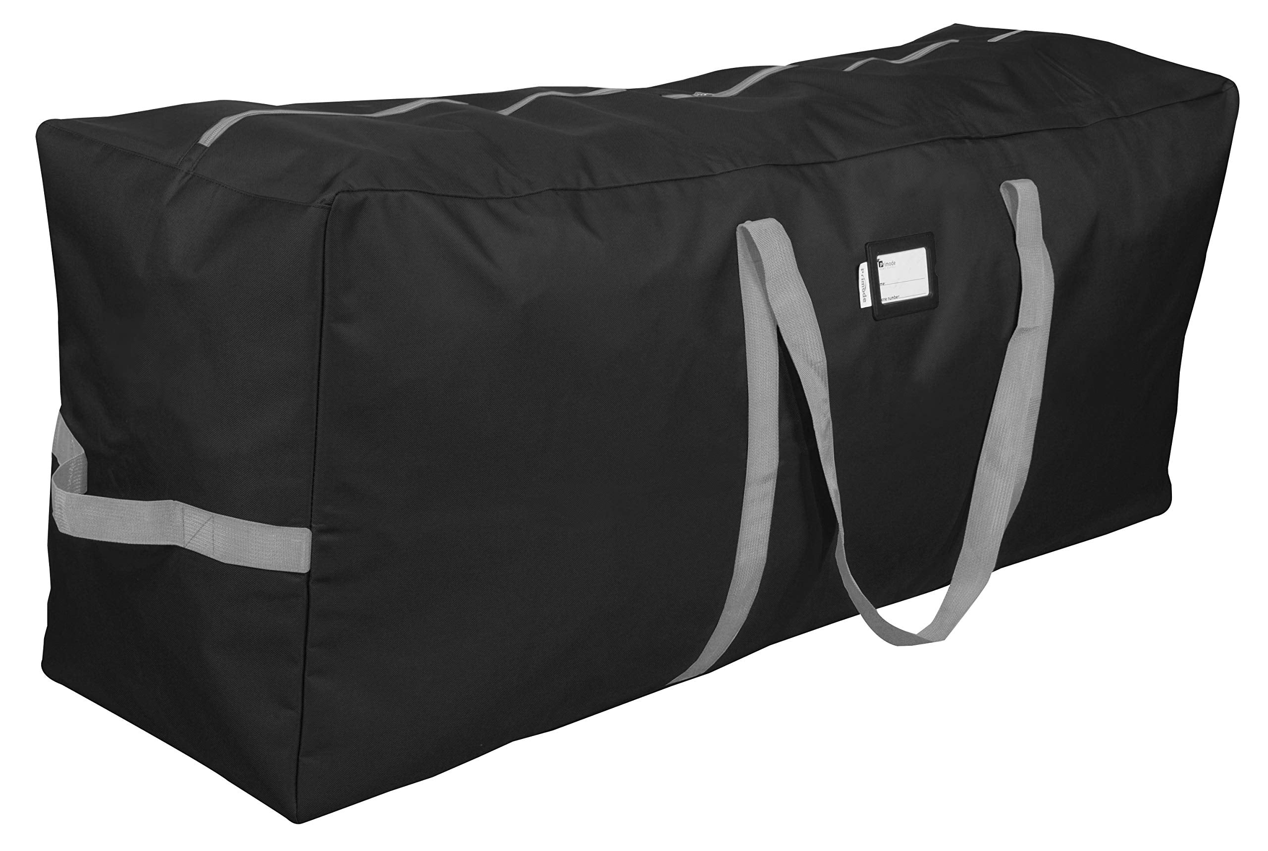 Primode bag next to tape measure demonstrating 65 inch length for fit