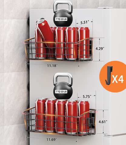 PrimZooty shelf with jars for size comparison to visualize capacity