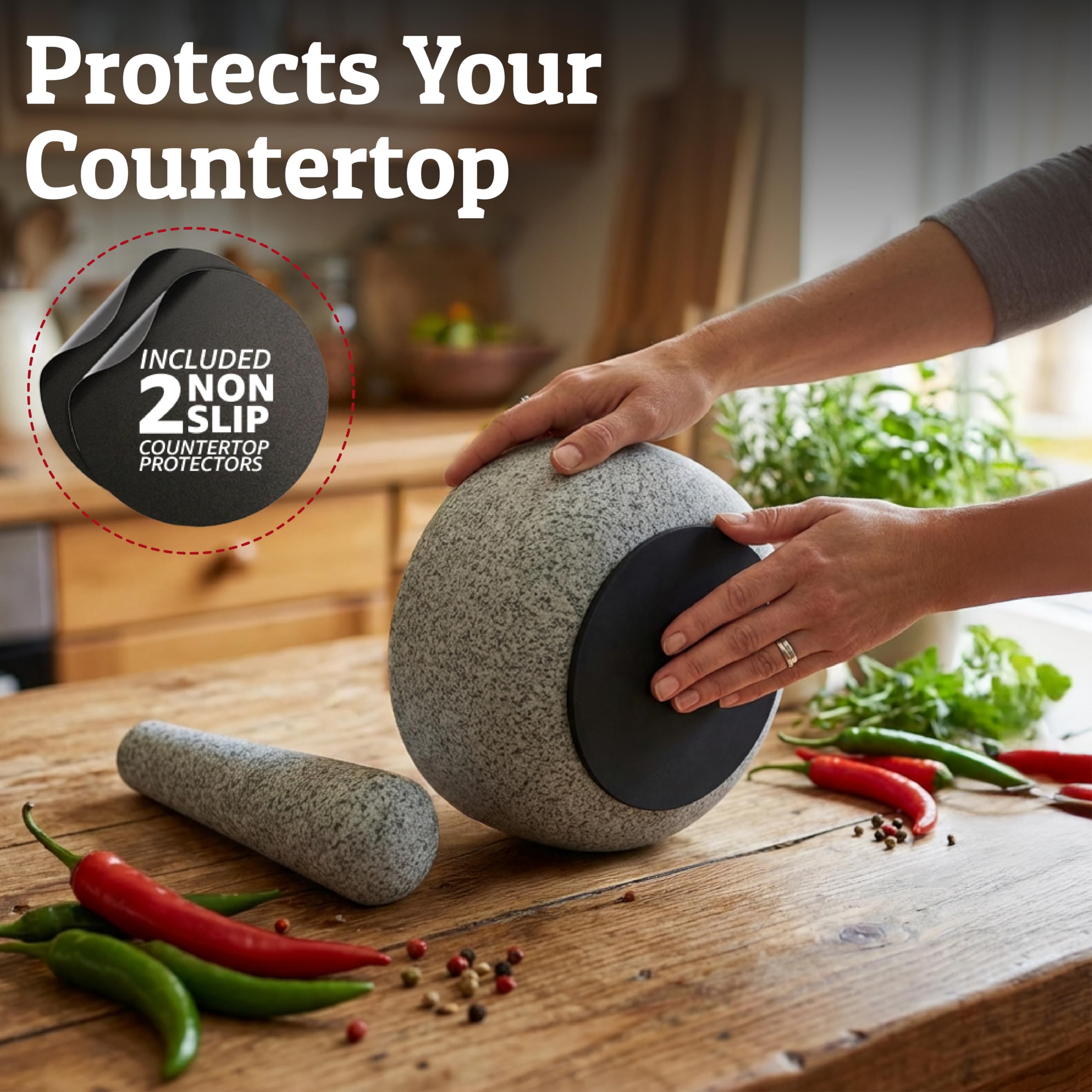 Priority Chef size comparison with avocado shows 1.5-cup capacity for single servings