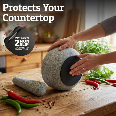 Priority Chef size comparison with avocado shows 1.5-cup capacity for single servings