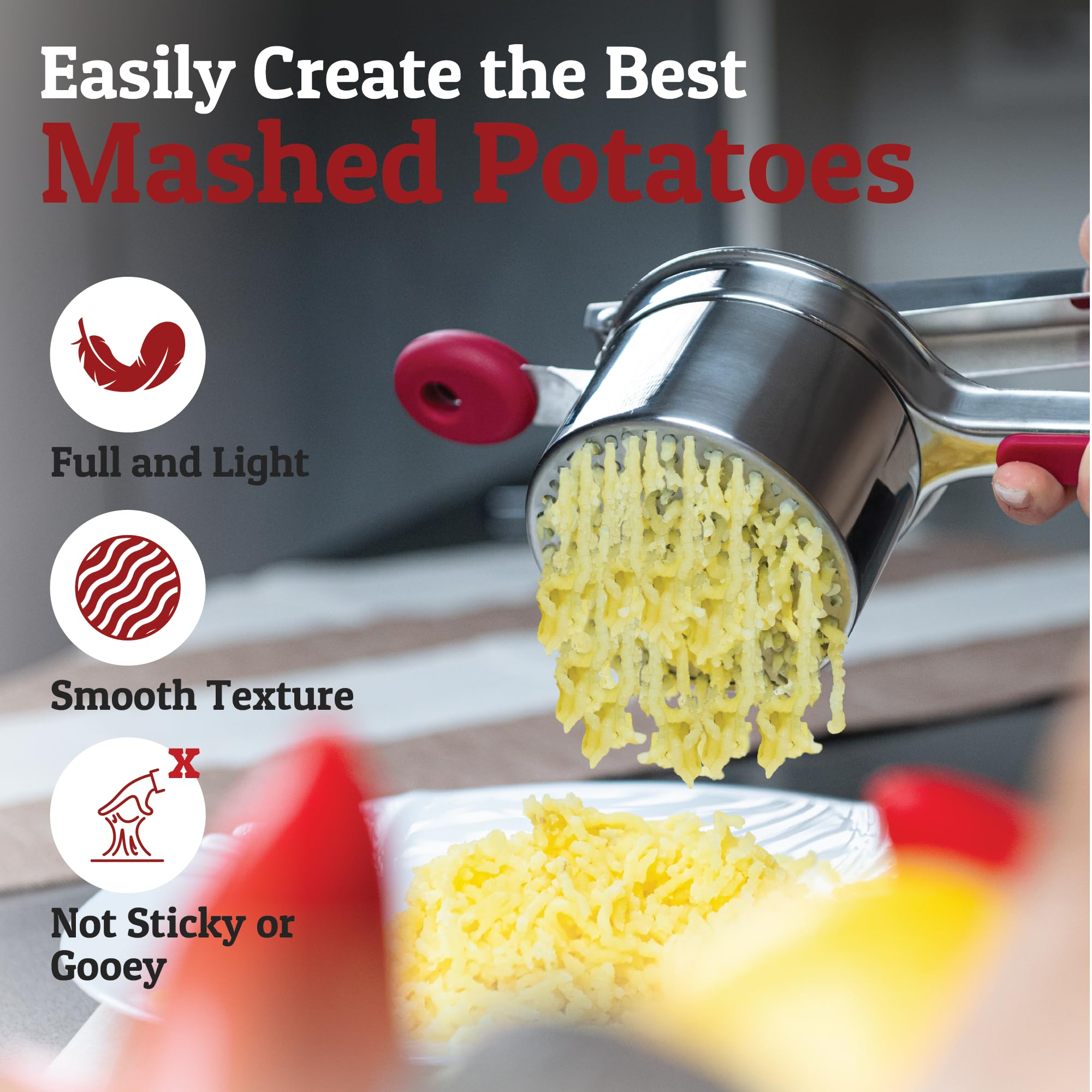 PriorityChef dishwasher-safe stainless parts displayed for easy cleanup