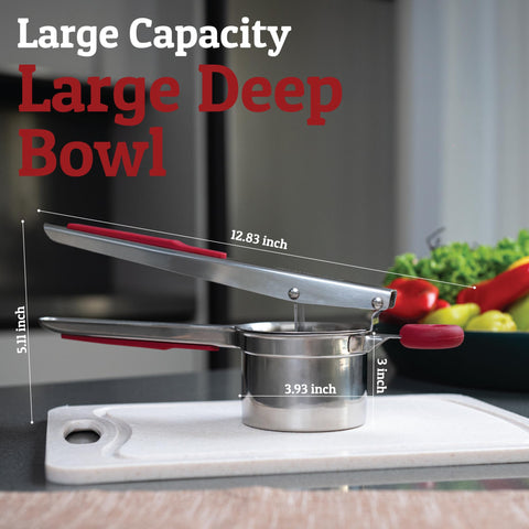 PriorityChef scale comparison with hand showing compact size and manageability