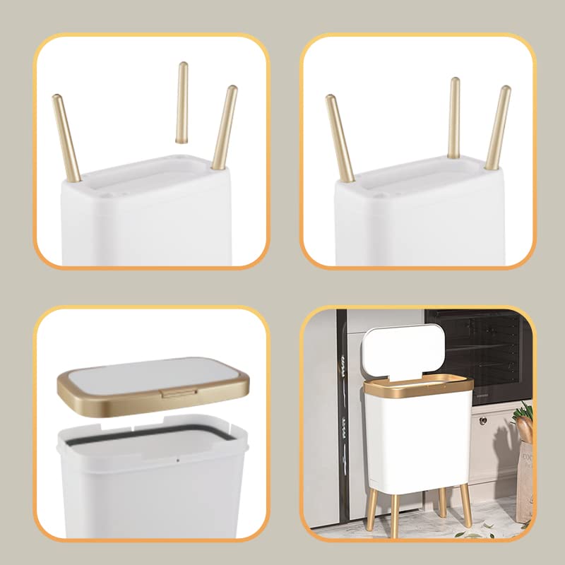 Procade texture and gold accent close-up highlighting durable finish and style