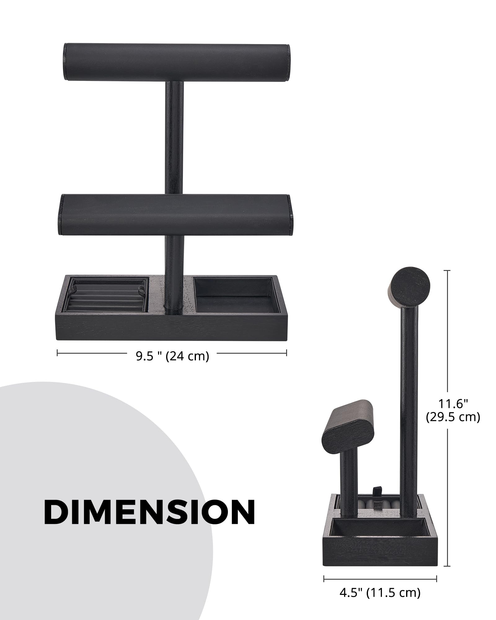 ProCase size comparison with wristwatch demonstrating compact footprint