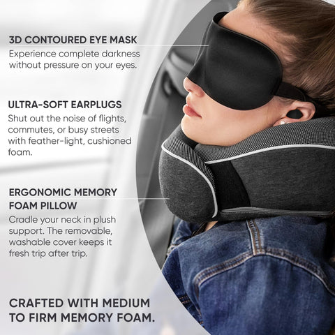 Proglobe mesh carry bag clipped to luggage for hands-free travel convenience