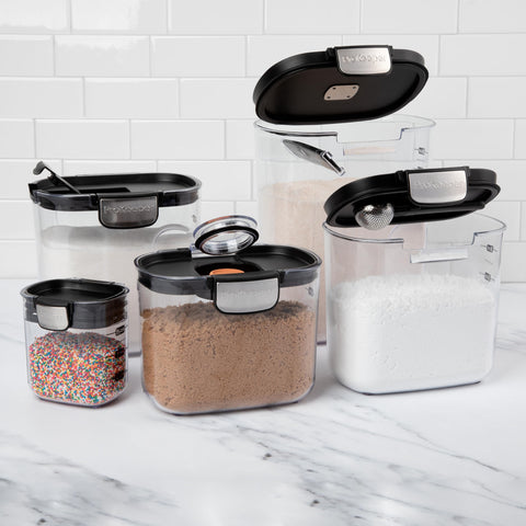 ProKeeper set in use on baking counter speeding ingredient prep