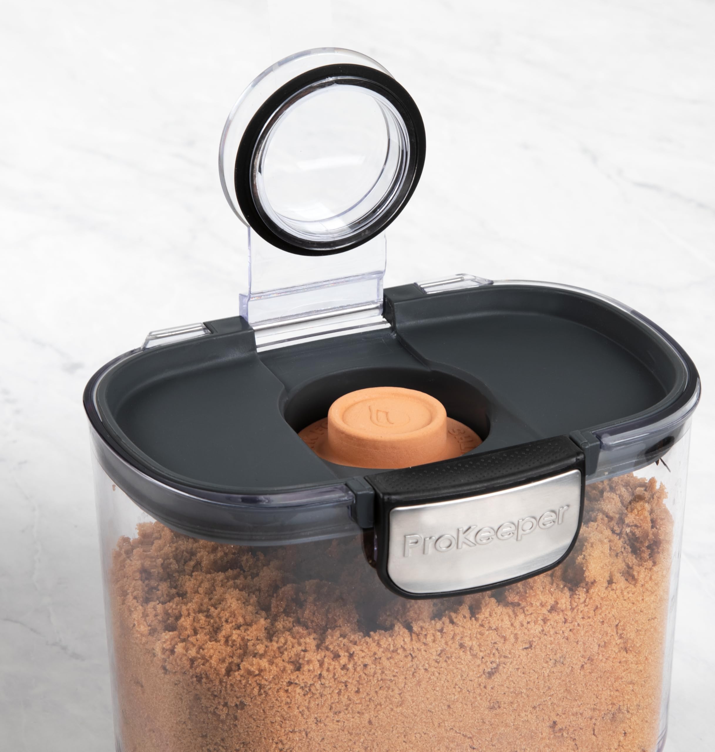 ProKeeper powdered sugar magnetic dusting spoon for tidy dusting