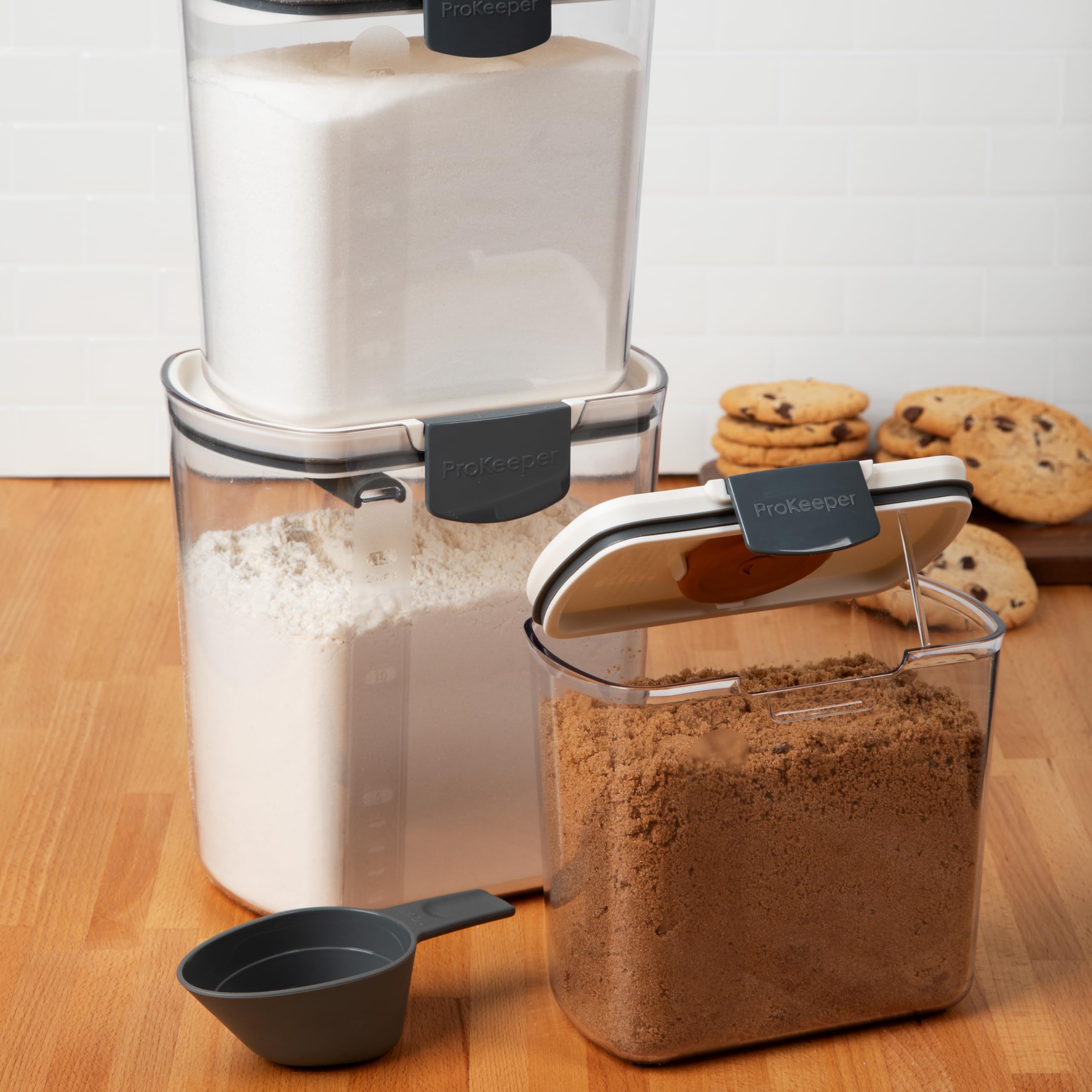 ProKeeper sugar keeper pouring spout enabling tidy transfer