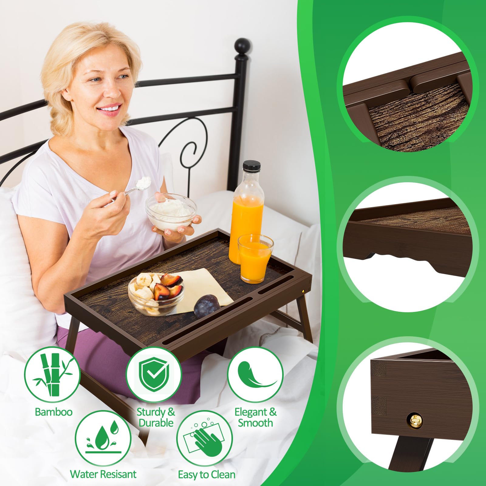 promitop removable device stand close-up holding a tablet for hands-free viewing benefit