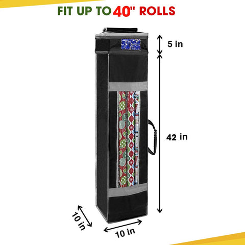 ProPik interior loaded with wrapping paper rolls and accessories