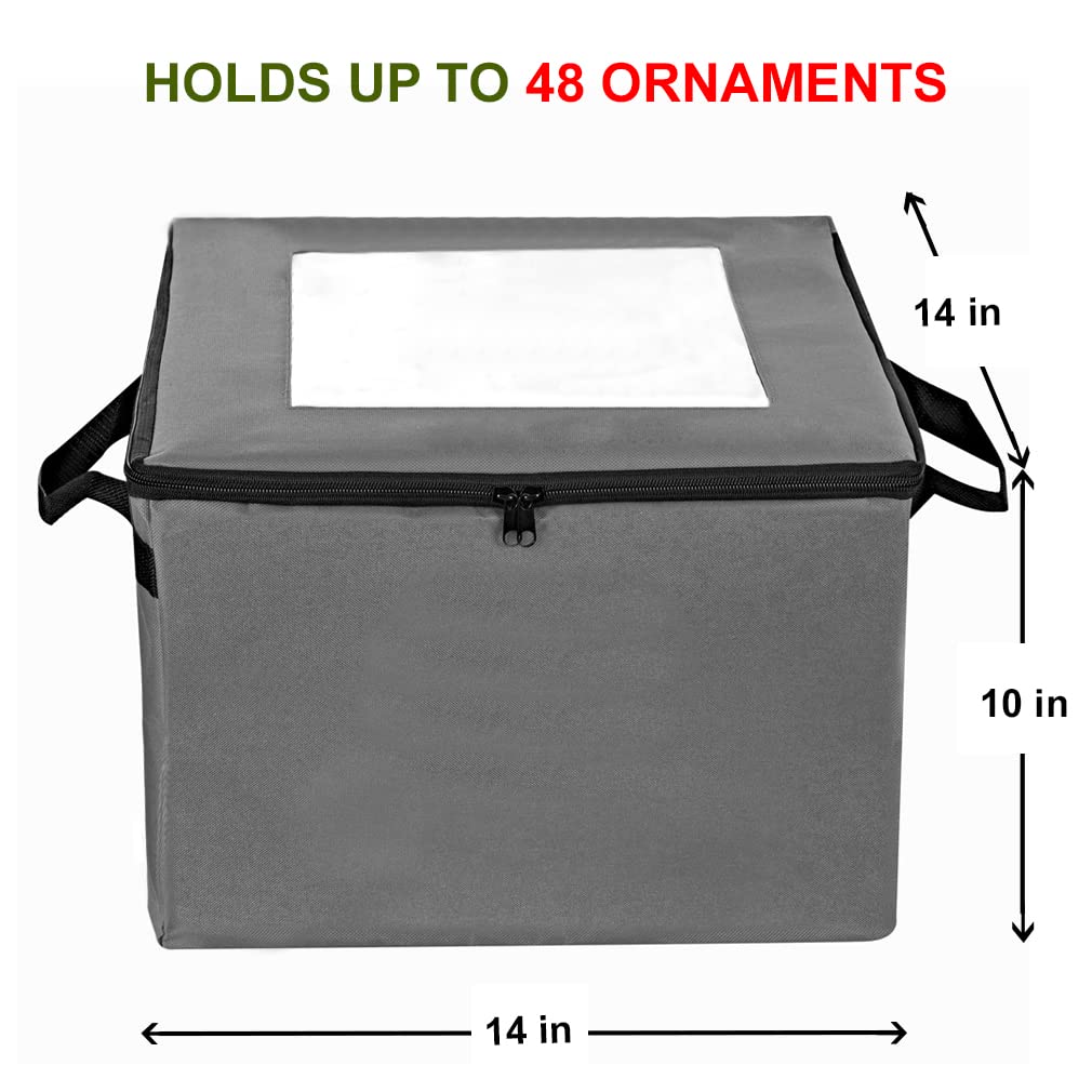 ProPik size comparison with a standard ornament showing compact, space-saving benefit