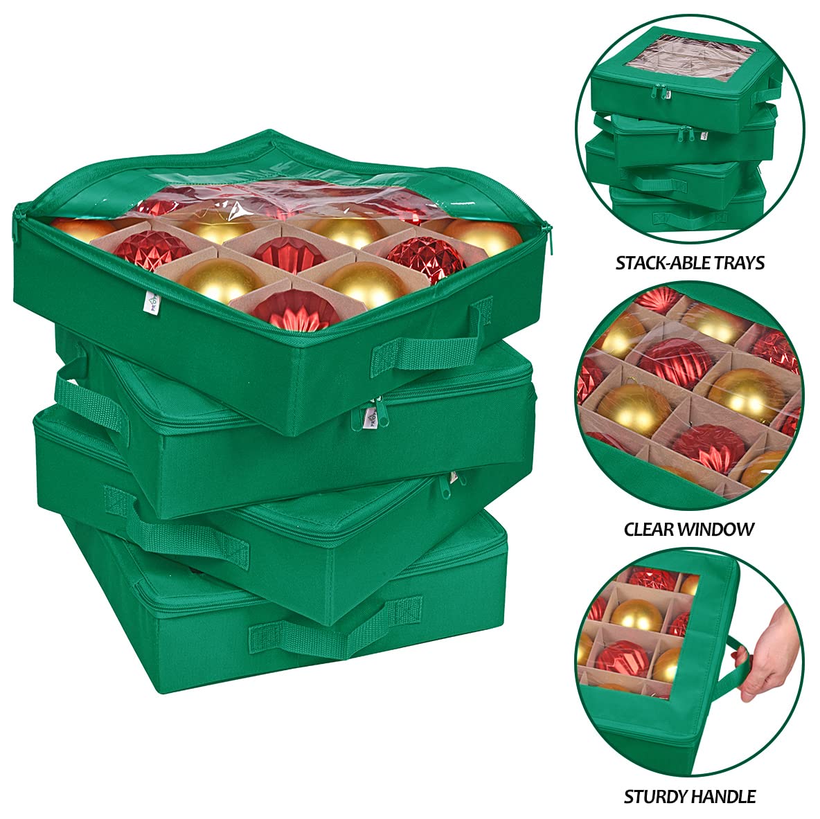 ProPik clear top revealing ornaments for easy identification benefit