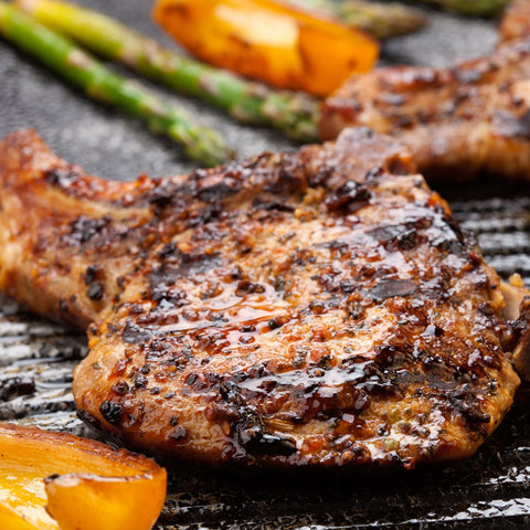 ProSource smooth griddle close-up showing even non-stick cooking surface